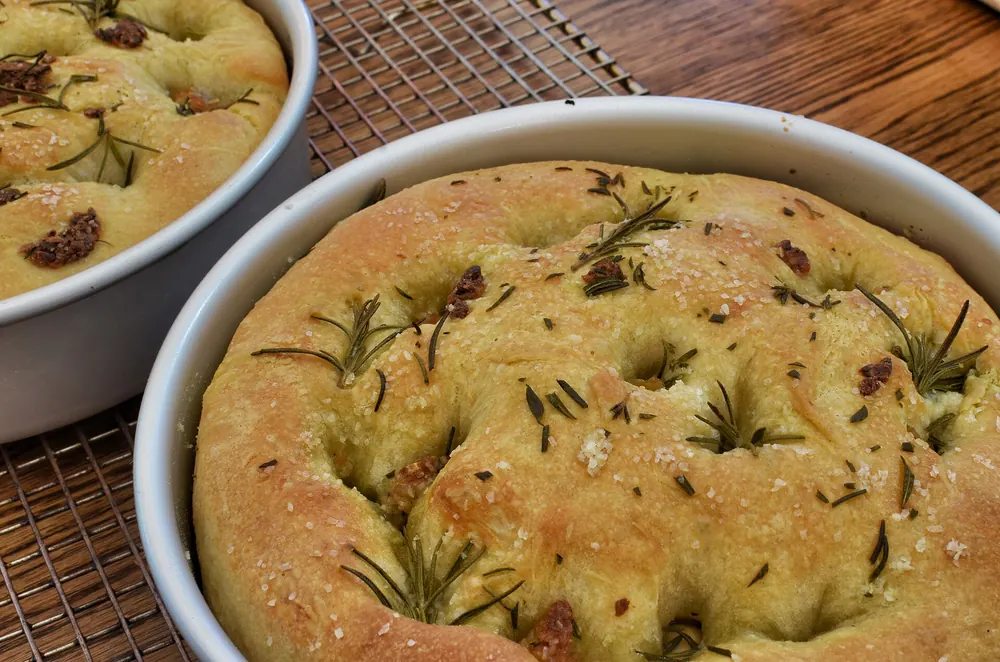 Rosemary Sea Salt Focaccia
